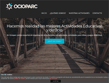 Tablet Screenshot of ociopark.com